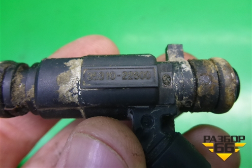 Форсунка инжекторная электрическая (1.5л G4EC) (3531022600) для Hyundai Aсcent с 2000г