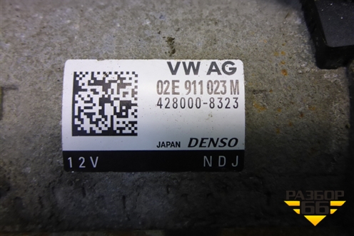 Стартер (2.0л CCZ) (02E911023M) для Audi Q3 с 2011-2018г