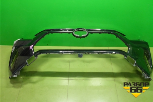 Бампер передний (под парктроник и омыватели) (521190R280) для Toyota Rav-4 с 2018г (Рав 4)