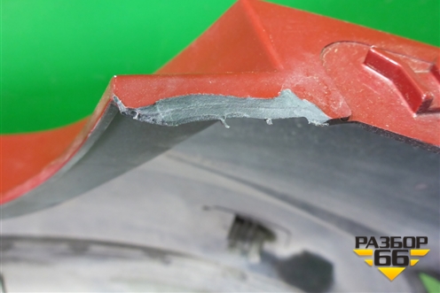 Бампер задний (после 2020г под парктроник) (86611H5500) для Hyundai Solaris с 2017г (Солярис)