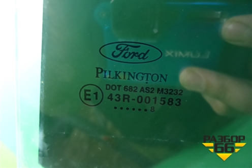 Стекло двери задней левой (2008г) для Ford Fusion с 2002г