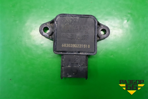 Датчик положения дроссельной заслонки (1.5л G4EB) (3517022600) для Hyundai Aсcent с 2000г