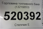 Горловина топливного бака (13216653) для Opel Corsa D с 2006-2014г