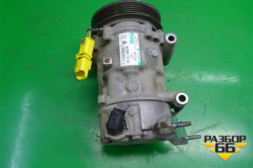 Компрессор кондиционера (1.4л KFU10FE04PSA) (9659875780) для Peugeot 207 с 2006-2015г