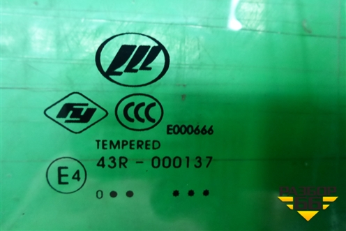 Стекло двери задней правой (седан 2010г) для Lifan Breez с 2007г (Бриз)