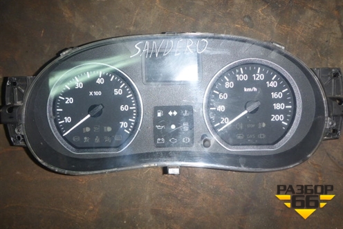 Щиток приборов МКПП для Renault Sandero с 2009-2014г