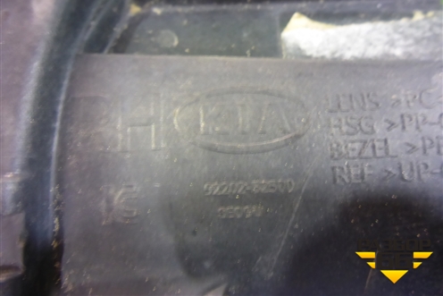 Фара противотуманная правая (после 2016г) (92202B2500) для Kia Soul с 2013-2019г (Соул 2)