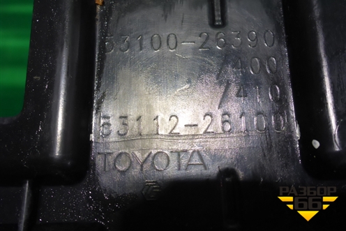 Решетка радиатора (после 2010г) (5311226100) для Toyota Hi Ace с 2005г