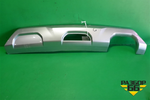 Накладка заднего бампера (после 2020г X-Line) (86665H0900) для Kia Rio с 2017г (Рио 4)