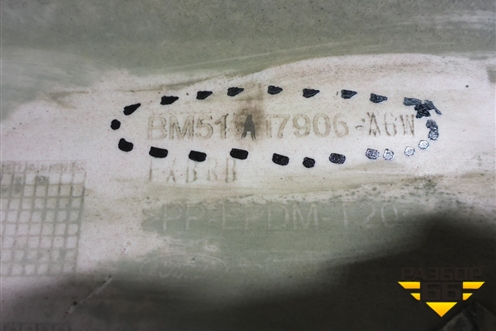 Бампер задний (до 2015г хэтчбек под парктроник) (BM51А17906AGW) (BM51A17906AGW) для Ford Focus 3 с 2011г