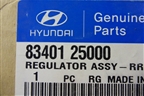 Стеклоподъёмник механический задний левый (новый) (8340125000) для Hyundai Aсcent с 2000г