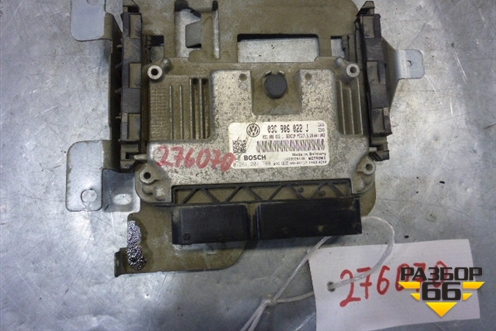 Блок управления двигателем (МКПП 1.4л) (03C906022J) для Volkswagen Golf V Plus с 2005-2014г