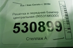 Решетка в передний бампер центральная (до 2021г) (86531M6000) для Kia Cerato с 2018г (Серато3)