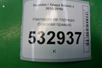 Накладка на торпедо (боковая правая) (847664L000) для Hyundai Solaris с 2010-2016г