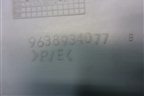 Обшивка стойки задняя верхняя левая (универсал) (9638934077) для Peugeot 307 с 2001-2007г