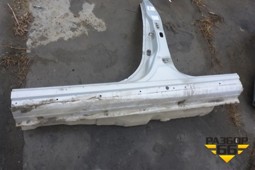 Порог со стойкой левый для Nissan Primera (P12E) с 2001-2008г
