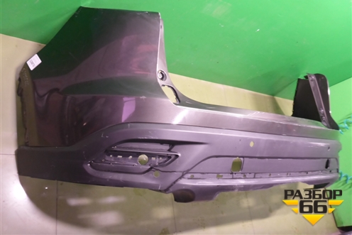 Бампер задний (под парктроник) (TK4850221) для Mazda CX 9 с 2017г (СХ9)