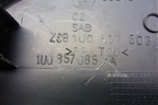Накладка на торпедо (боковая левая верхняя) (1U0857085A) для Skoda Octavia (А4) с 1997-2011г