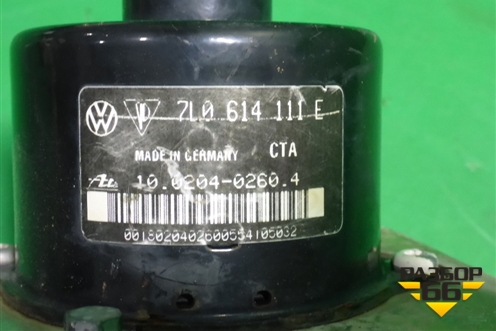 Блок ABS (7L0614111E) для Volkswagen Touareg c 2002-2010г