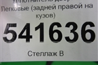 Уплотнитель двери (задней правой) для Nissan Teana (J31) с 2003-2008г