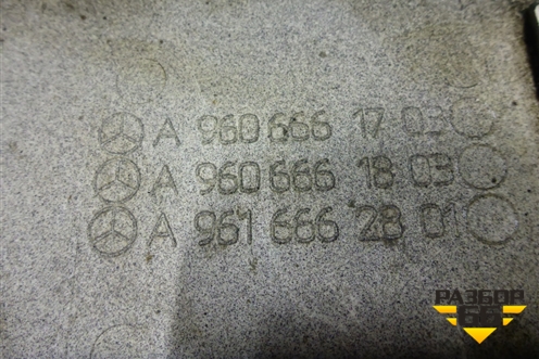 Корпус подножки левой (нижний) (A9606661703) для Mercedes Benz  TRUCK Actros MP4 с 2012г