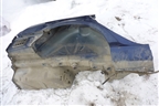 Крыло заднее правое для Peugeot 407 с 2004г