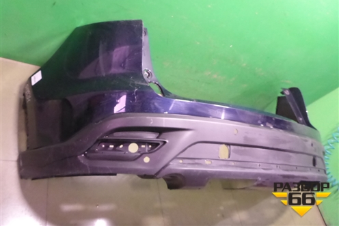 Бампер задний (под парктроник) (TK4850221) для Mazda CX 9 с 2017г (СХ9)