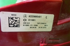 Фонарь задний левый (до 2017г Led) (A2229065401) для Mercedes Benz S-Klass W222 с 2013-2020г