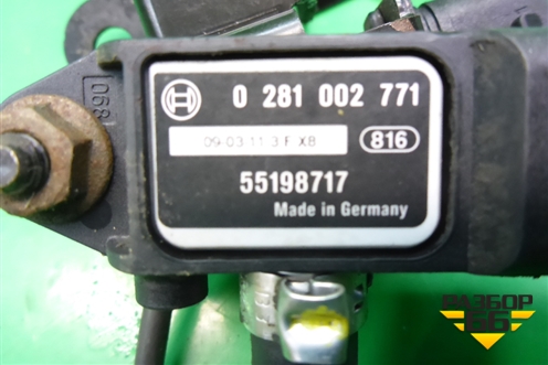 Датчик абсолютного давления (1.3л Z13DTJ) (0281002771) для Opel Corsa D с 2006-2014г