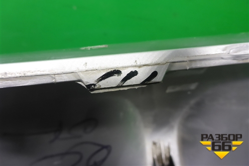 Накладка заднего бампера (до 2020г X-Line) (H086665500) для Kia Rio с 2017г (Рио 4)