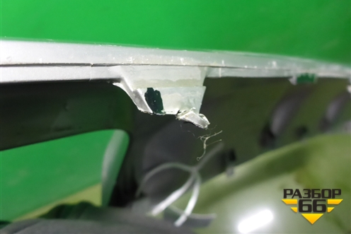 Накладка заднего бампера (до 2020г X-Line) (H086665500) для Kia Rio с 2017г (Рио 4)