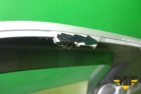 Накладка заднего бампера (до 2020г X-Line) (H086665500) для Kia Rio с 2017г (Рио 4)