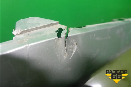 Накладка заднего бампера (до 2020г X-Line) (H086665500) для Kia Rio с 2017г (Рио 4)