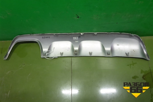 Накладка заднего бампера (до 2020г X-Line) (H086665500) для Kia Rio с 2017г (Рио 4)