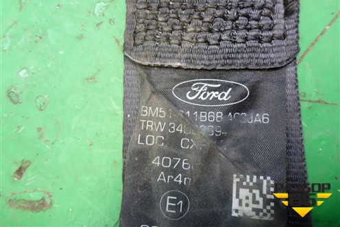 Ремень безопасности задний левый (BM51611B68AС) для Ford Focus 3 с 2011г