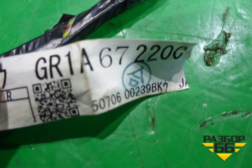 Проводка двери задней правой (GR1A67220C) для Mazda Mazda 6 (GG) с 2002-2007г