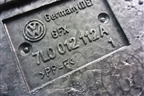 Ящик инструментальный в багажник (7L0012112A) для Volkswagen Touareg c 2002-2010г