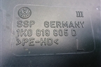 Воздуховод отопителя (левый) (1K0819805D) для Volkswagen Golf VI с 2009-2012г