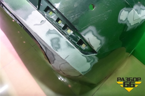 Бампер задний (под парктроник) (5ER807421A) для Skoda Octavia (А8) с 2019г