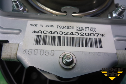 Подушка безопасности в рулевое колесо (после 2009г) (G39A57K00) для Mazda Mazda 6 (GH) с 2007-2012г