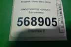Амортизатор крышки багажника (9807076780) для Peugeot 408 с 2012г