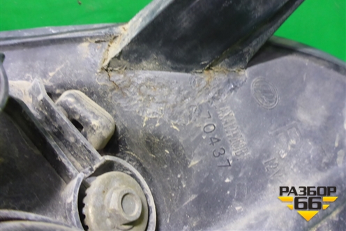 Фара правая (галоген) (LAX4121200B1) для Lifan Breez с 2007г (Бриз)