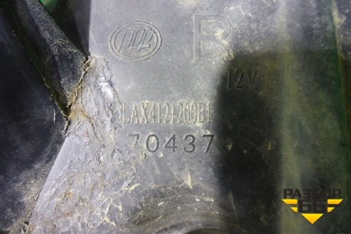 Фара правая (галоген) (LAX4121200B1) для Lifan Breez с 2007г (Бриз)