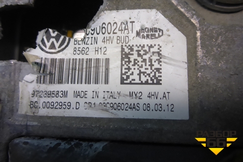 Блок управления двигателем (1.4л BUD МКПП) (03C906024AT) для Skoda Octavia (А5) с 2004-2013г