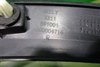 Накладка заднего крыла правого (6600004716) для Geely Coolray с 2019-2025г