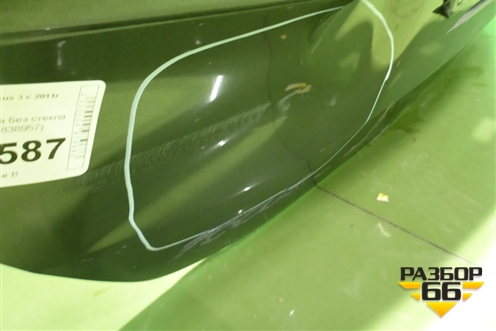 Дверь багажника без стекла (после 2015г хэтчбек) для Ford Focus 3 с 2011г