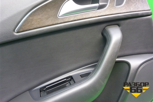 Обшивка двери задней левой под электрику (седан) (4G0867221A) для Audi A6 (C7) с 2011-2018г