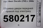 Обшивка двери передней правой под электрику (7355601000) для Fiat Ducato (250) с 2006г