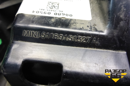 Накладка на торпедо (центральная) (51169151327) для Mini Cooper R56 с 2005-2014г