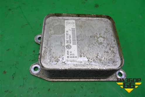Радиатор масляный (1.6л CWV) (04E117021K) для Volkswagen Polo (седан) с 2010г